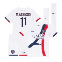 Paris Saint-Germain Marco Asensio #11 Replica Away Minikit 2024-25 Short Sleeve (+ pants)